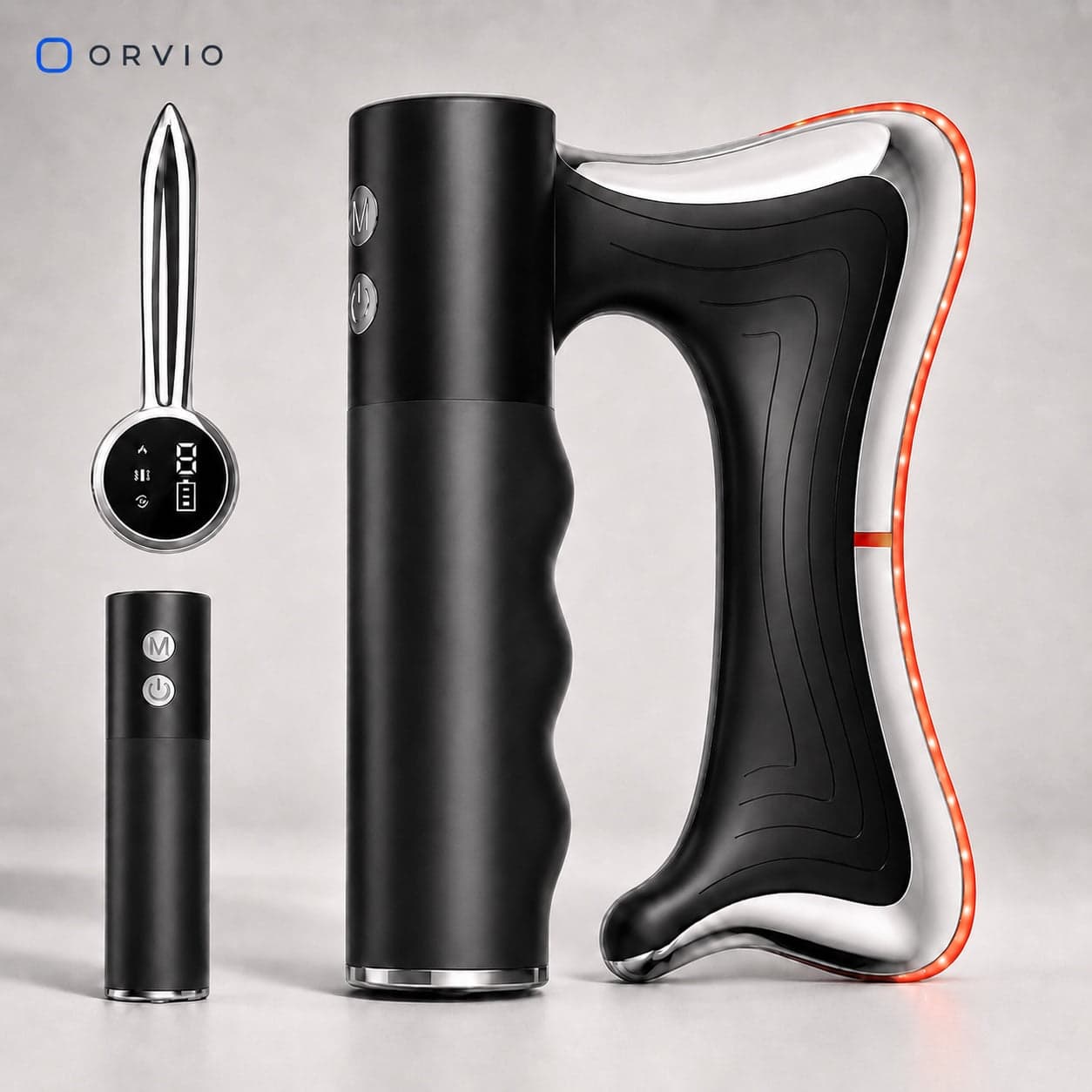 ORVIO Therma V2 Pro avec poignée ergonomique, lame chauffante et écran LED